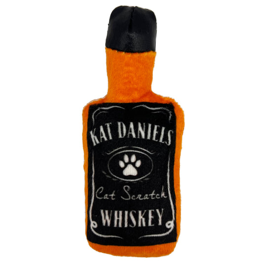 Huxley & Kent Kat Daniels Whiskey Catnip Crinkle Toy